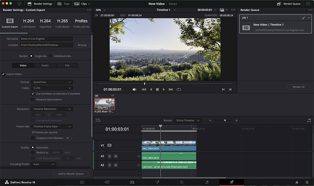How to Add Music to DaVinci Resolve (Step-by-Step Guide) Add Music to DaVinci Resolve: Render and Export Video